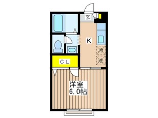 バリュージュ北野の物件間取画像